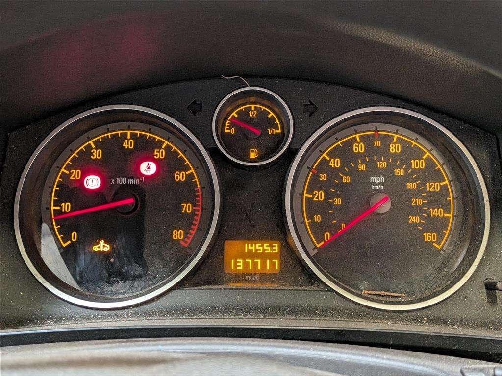 <p>2007 VAUXHALL ZAFIRA CLUB</p>