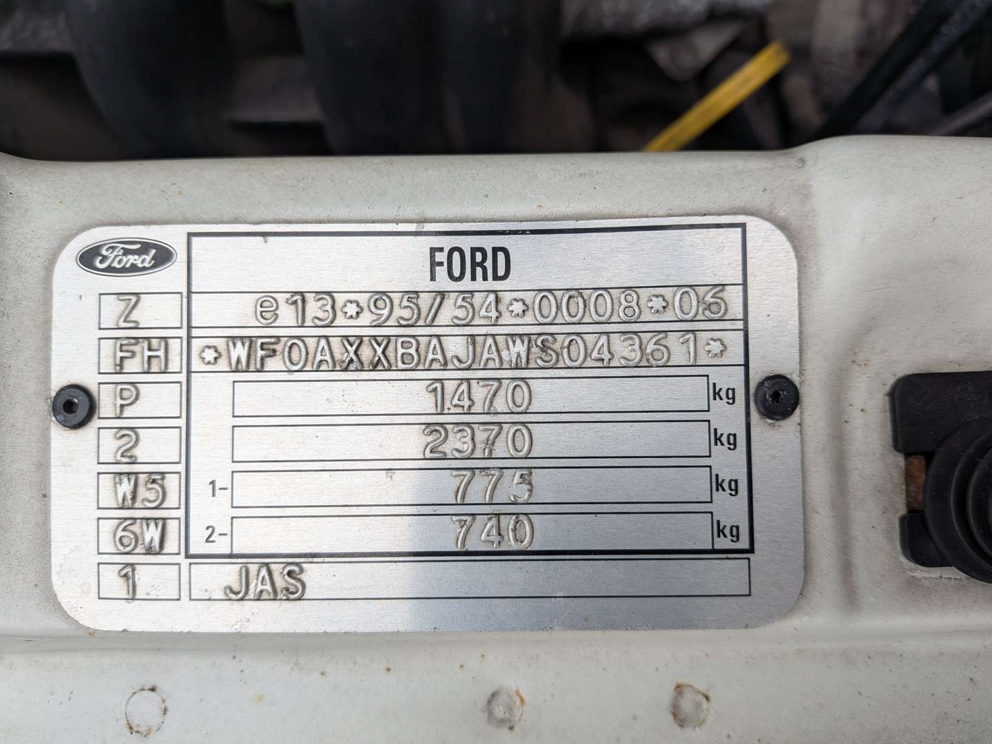 <p>1998 FORD FIESTA GHIA X</p>