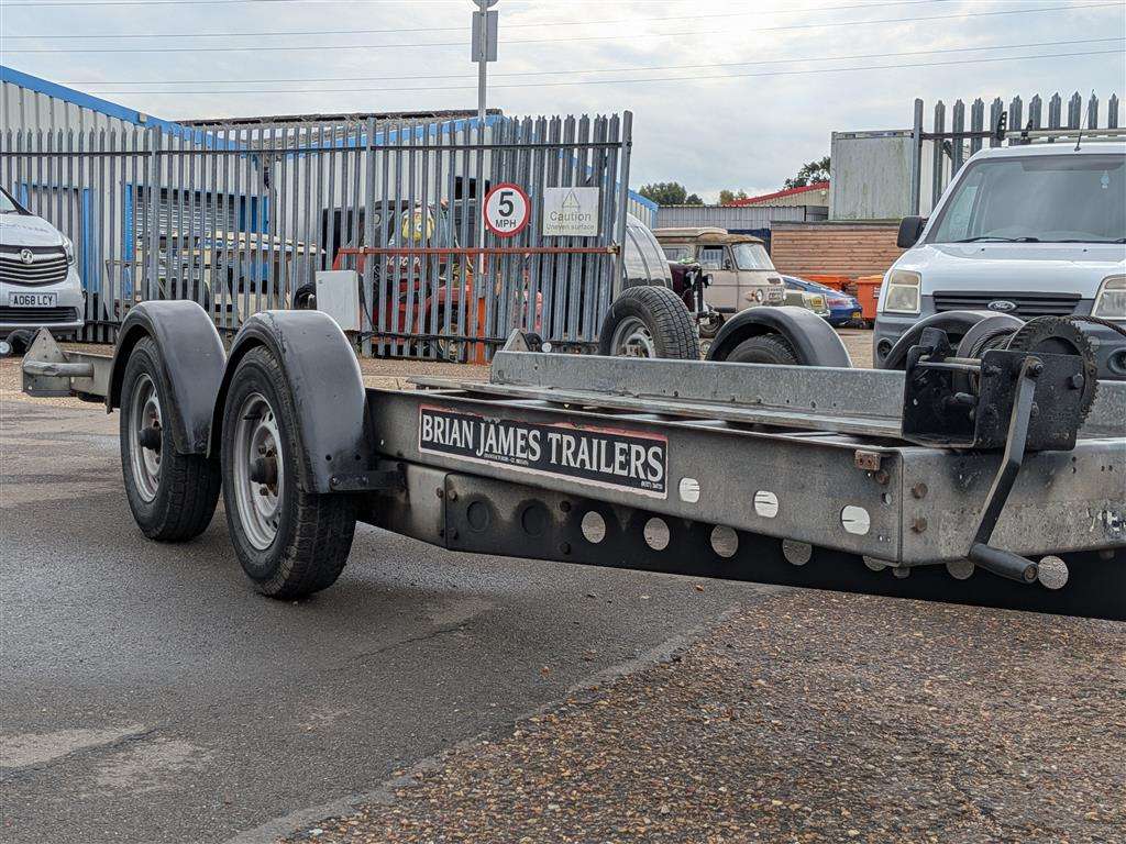 <p>BRIAN JAMES TILT BED TRAILER</p>