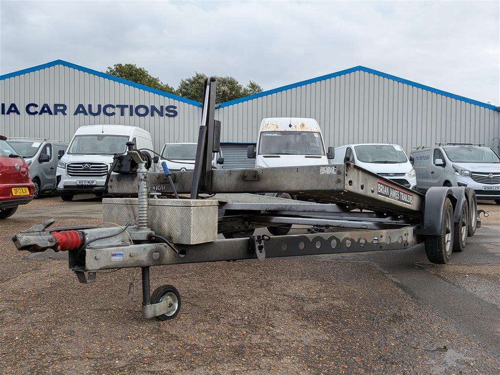 <p>BRIAN JAMES TILT BED TRAILER</p>