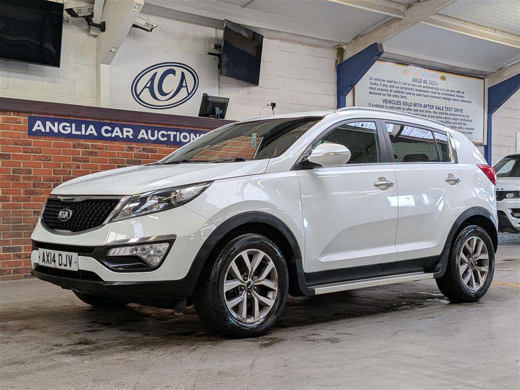 <p>2014 KIA SPORTAGE WHITE EDIT-N ISG</p>
