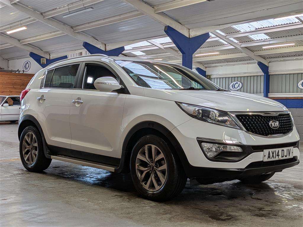 <p>2014 KIA SPORTAGE WHITE EDIT-N ISG</p>