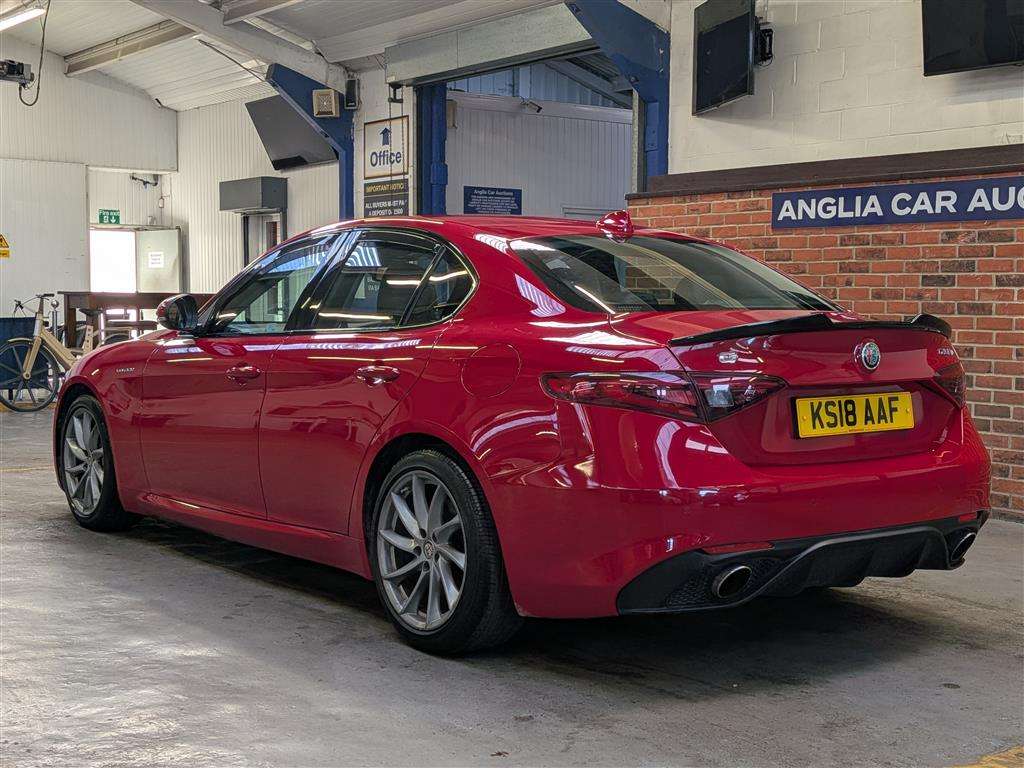 <p>2018 ALFA ROMEO GIULIA VELOCE TB AUTO</p>
