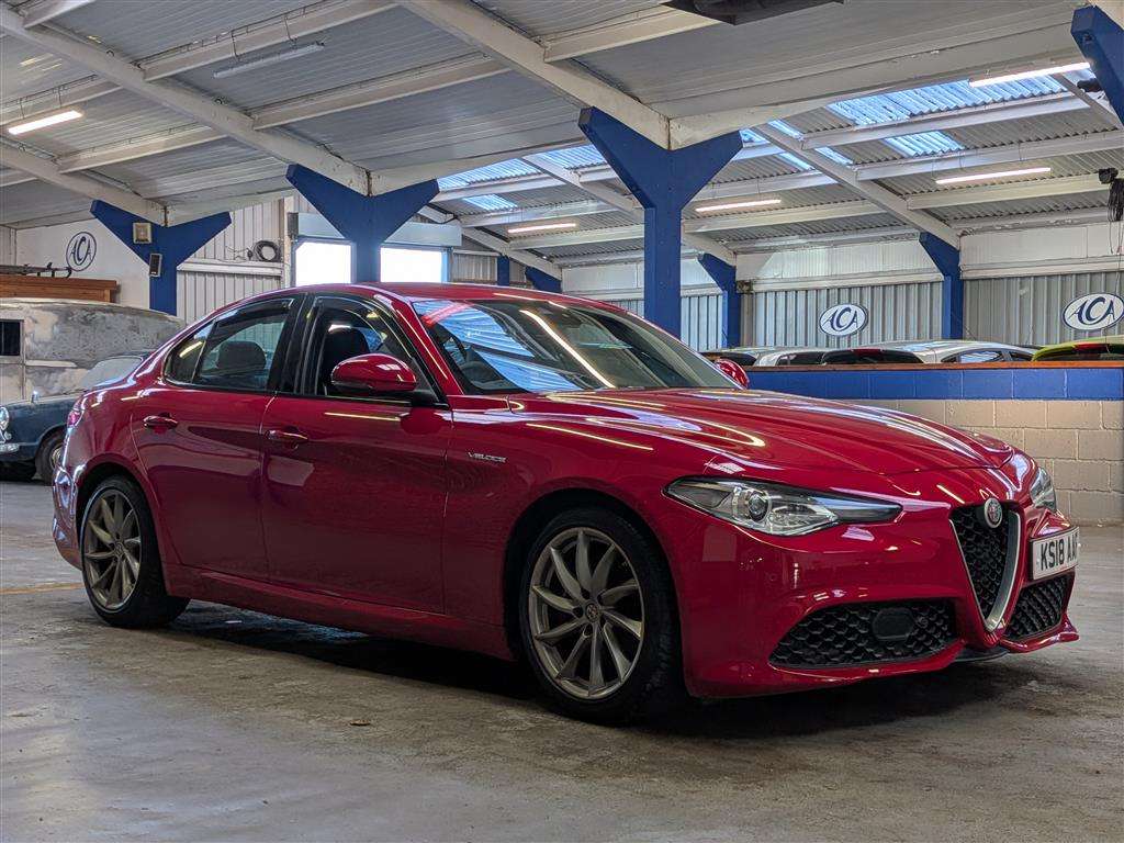 <p>2018 ALFA ROMEO GIULIA VELOCE TB AUTO</p>