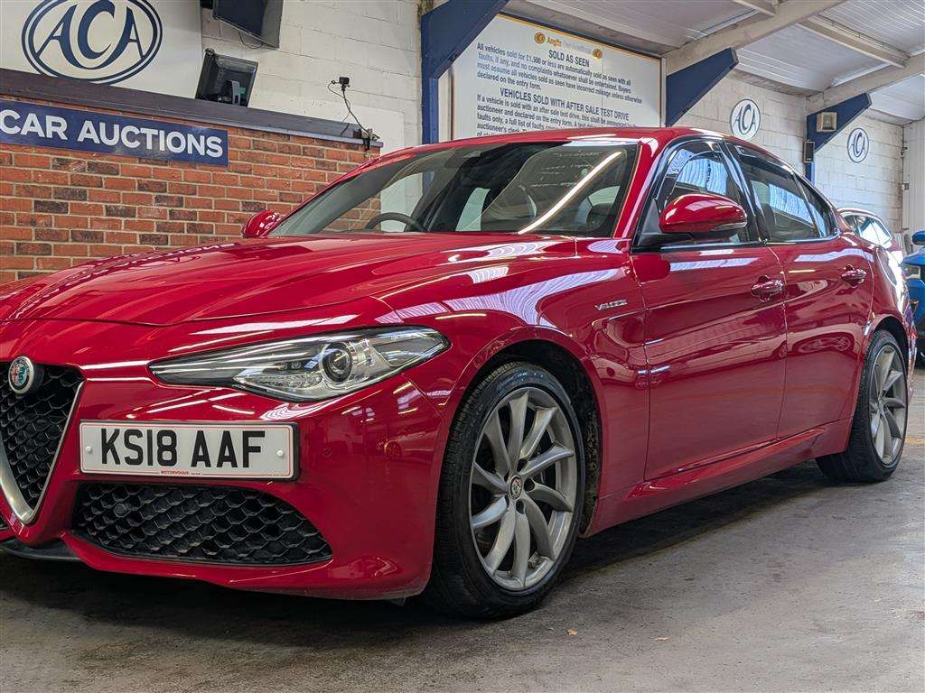 <p>2018 ALFA ROMEO GIULIA VELOCE TB AUTO</p>