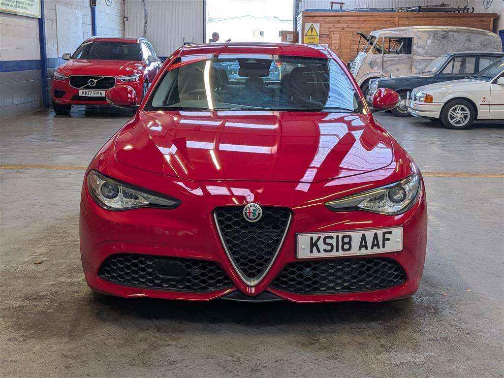 <p>2018 ALFA ROMEO GIULIA VELOCE TB AUTO</p>