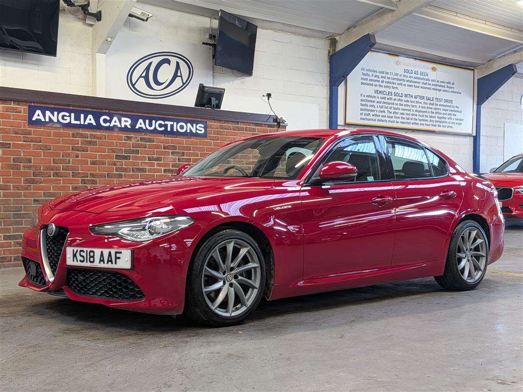 <p>2018 ALFA ROMEO GIULIA VELOCE TB AUTO</p>