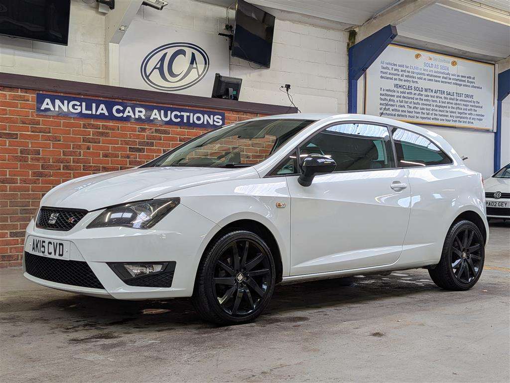 <p>2015 SEAT IBIZA FR BLACK TSI</p>