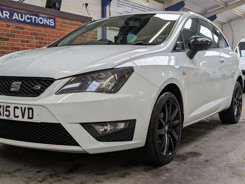 <p>2015 SEAT IBIZA FR BLACK TSI</p>