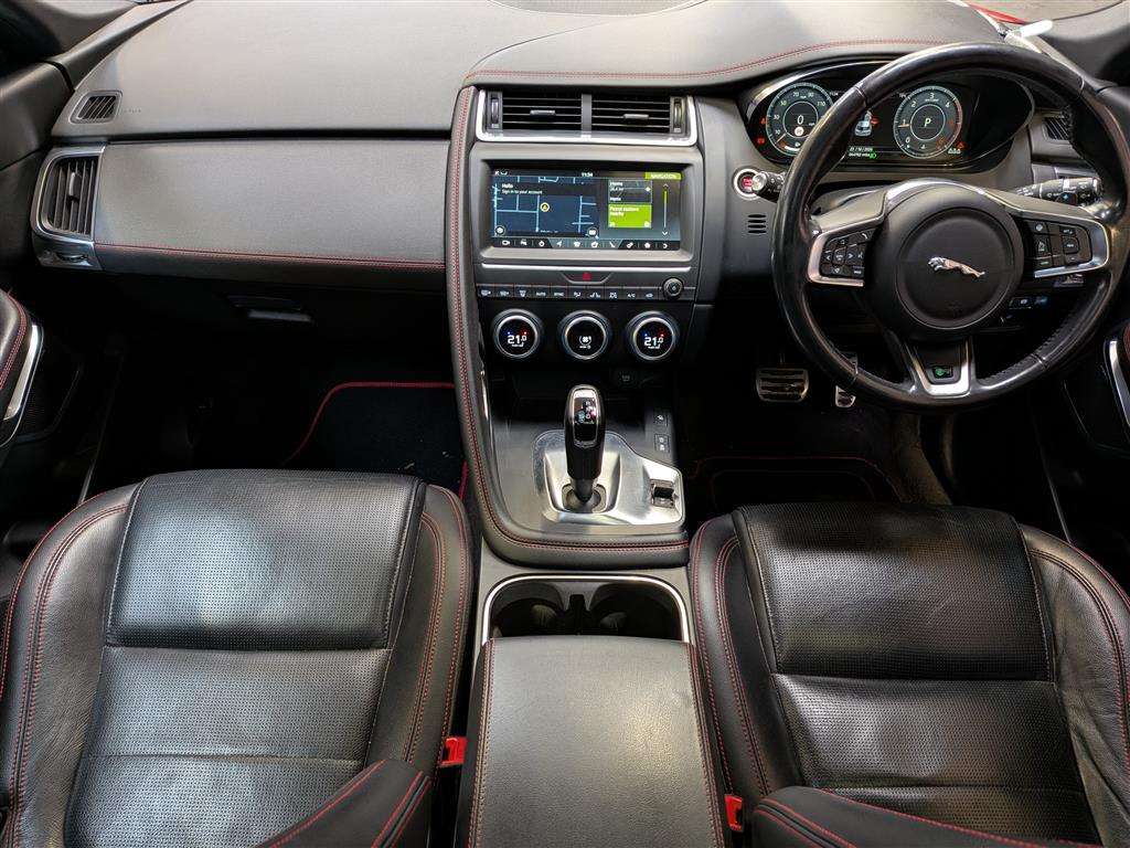 <p>2020 JAGUAR E-PACE CHEQUERED FLAG D A</p>