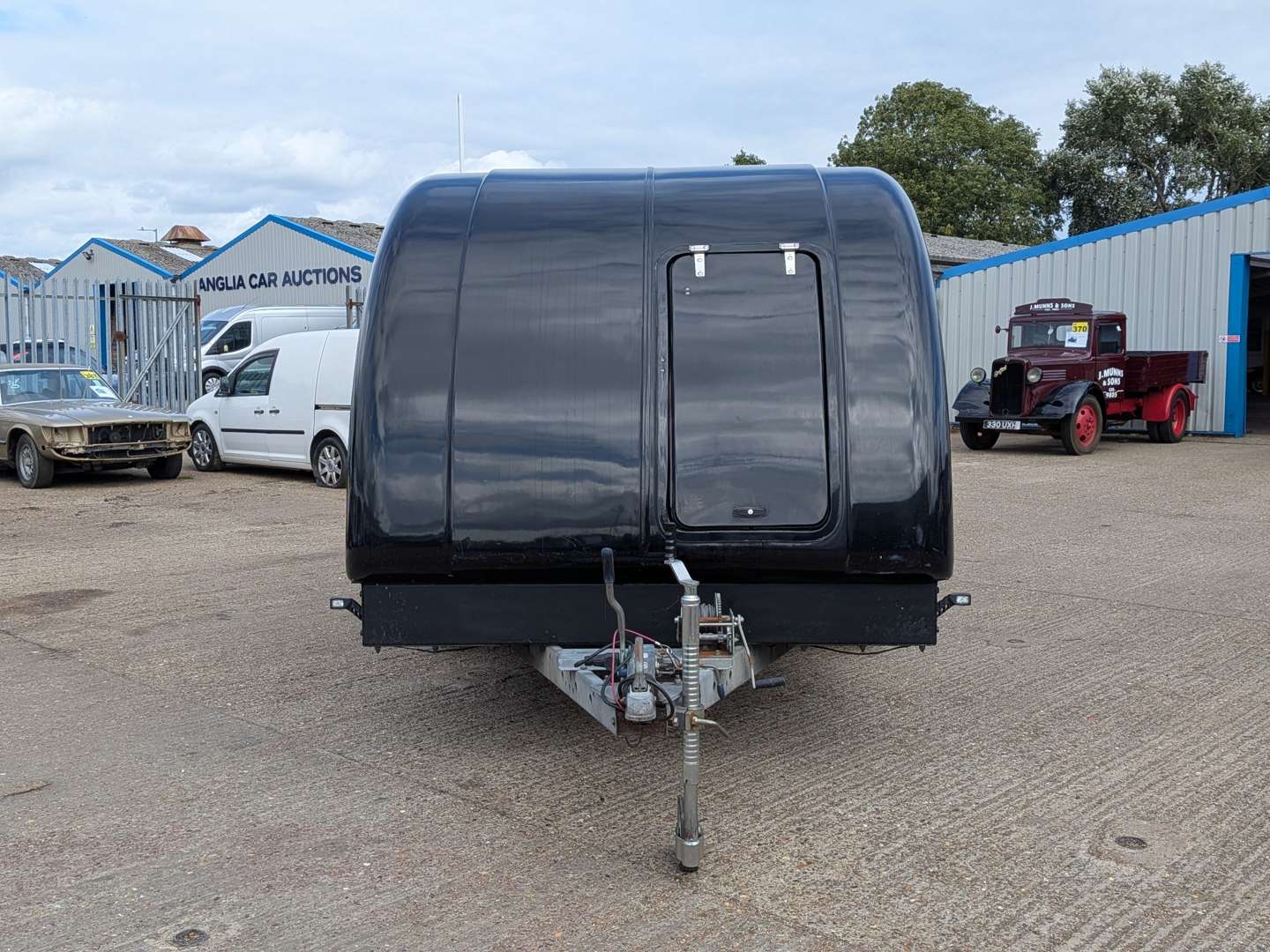 <p>2011 PRG TRACSPORTER XW COVER CAR TRAILER</p>