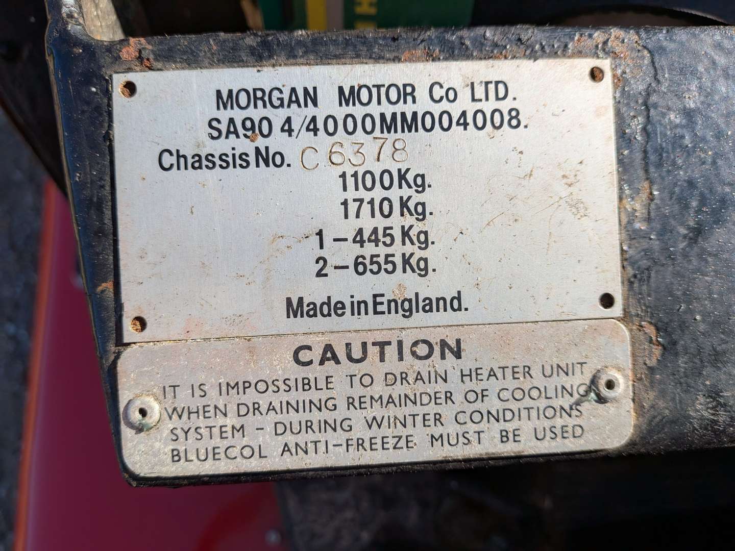 <p>1982 MORGAN 4/4</p>