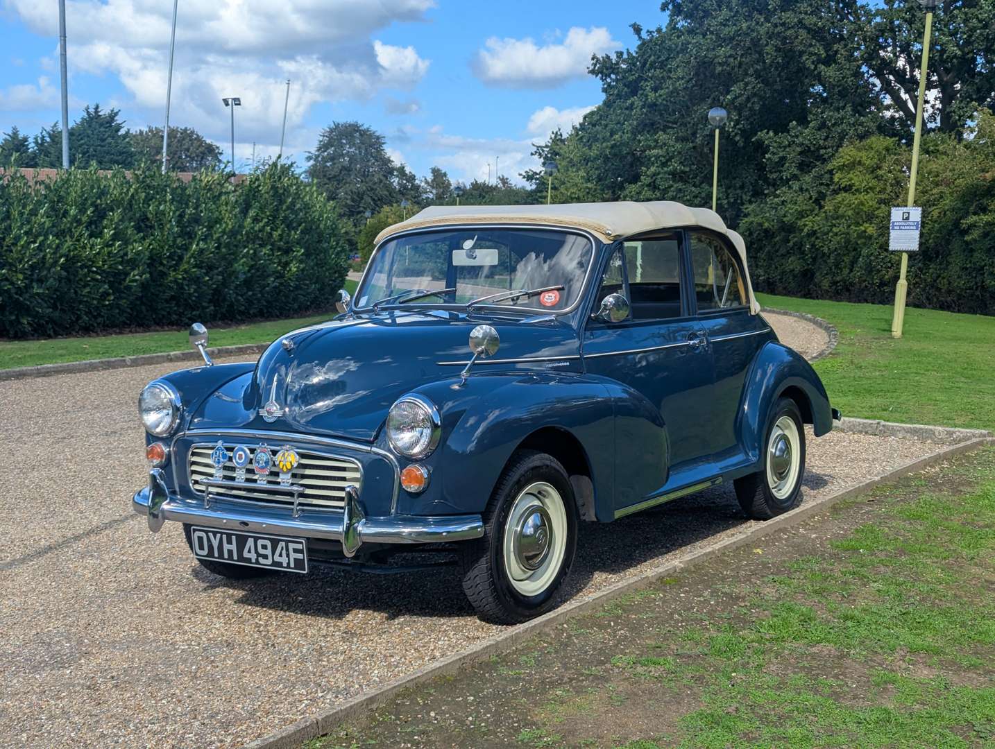 <p>1967 MORRIS MINOR 1000</p>