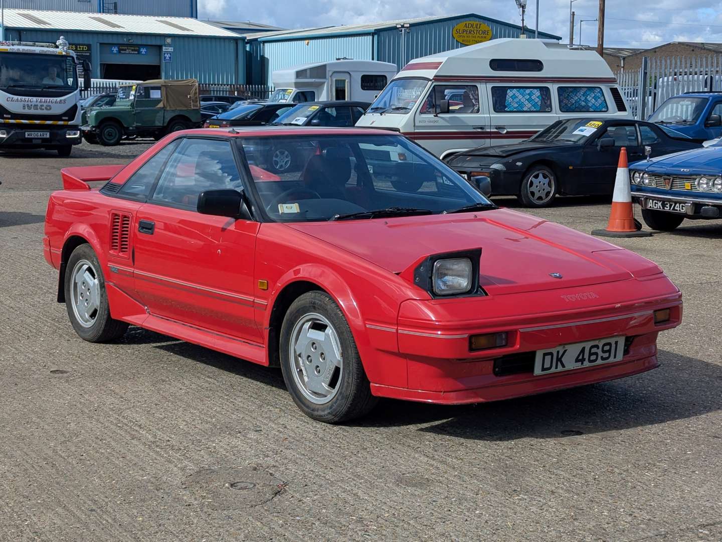 <p>1986 TOYOTA MR2 AW11</p>