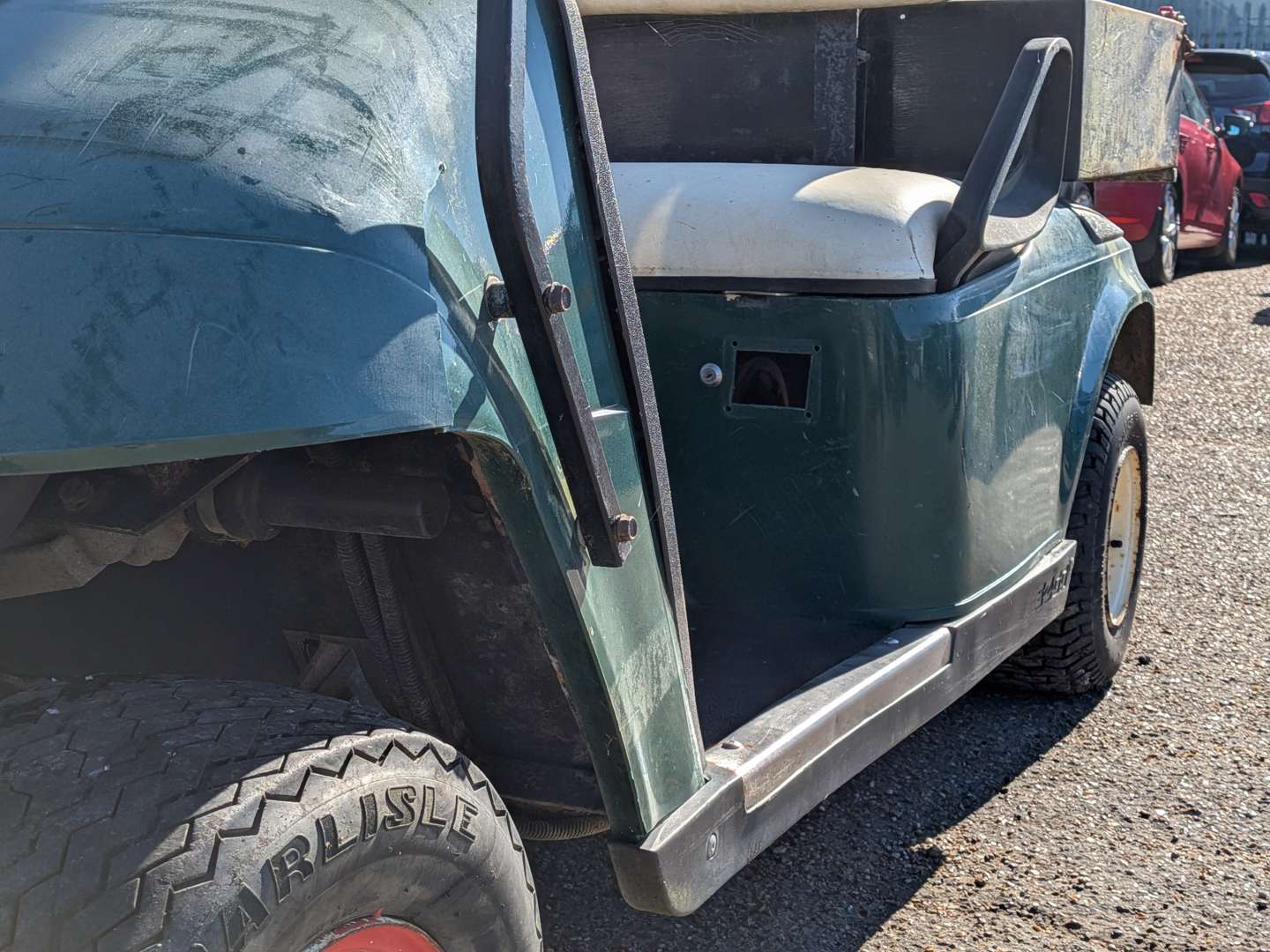 <p>CIRCA 1990 GOLF BUGGY EZGO</p>