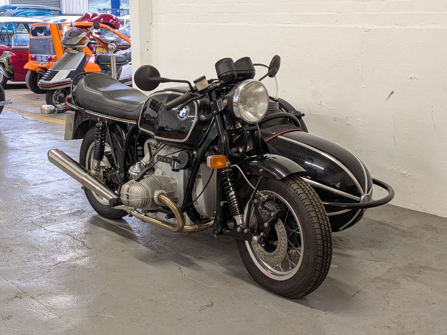 <p>1979 BMW RS1000 AND STEIB SIDECAR</p>
