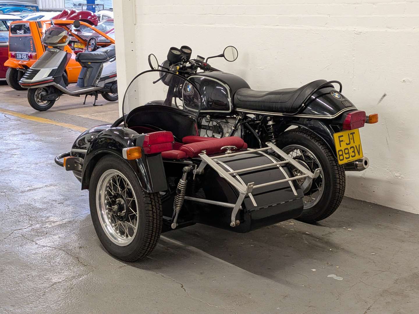 <p>1979 BMW RS1000 AND STEIB SIDECAR</p>