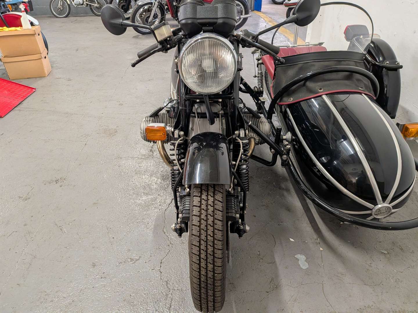 <p>1979 BMW RS1000 AND STEIB SIDECAR</p>