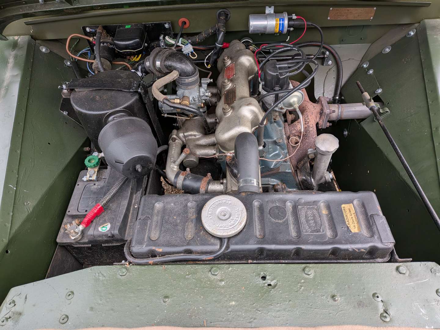 <p>1957 LAND ROVER SERIES 1 80"</p>
