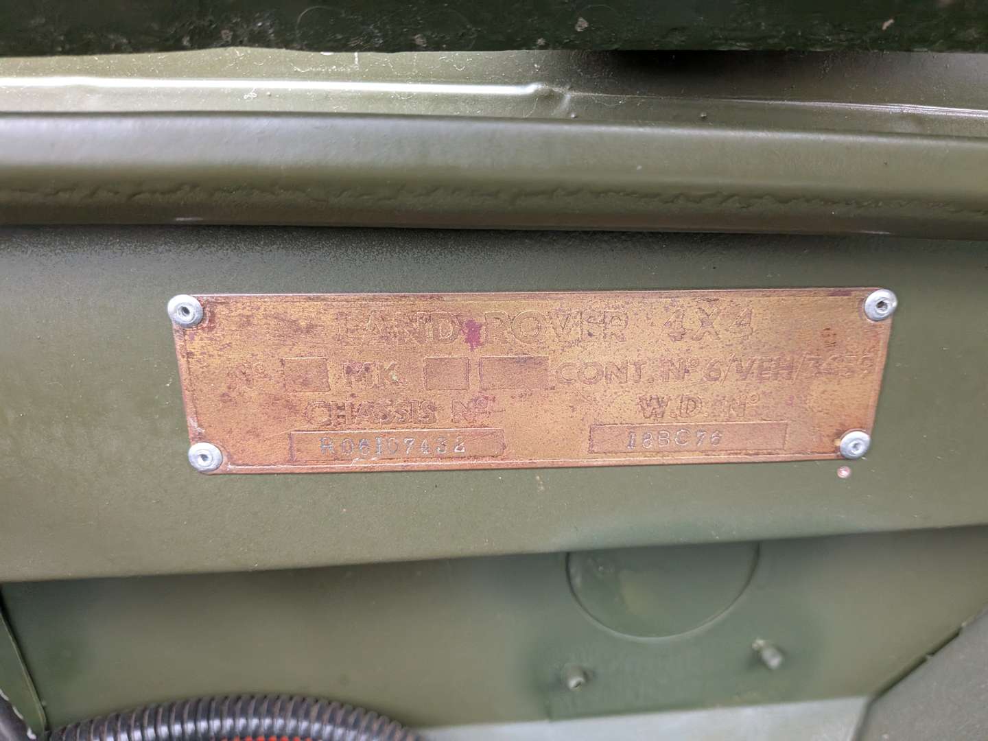 <p>1957 LAND ROVER SERIES 1 80"</p>