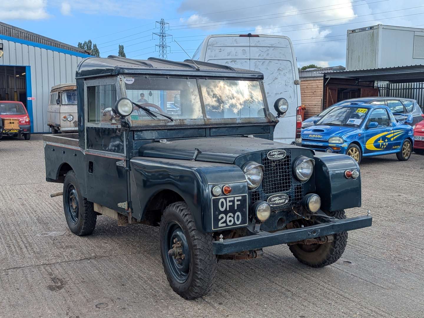 <p>1954 LAND ROVER SERIES 1 80"</p>