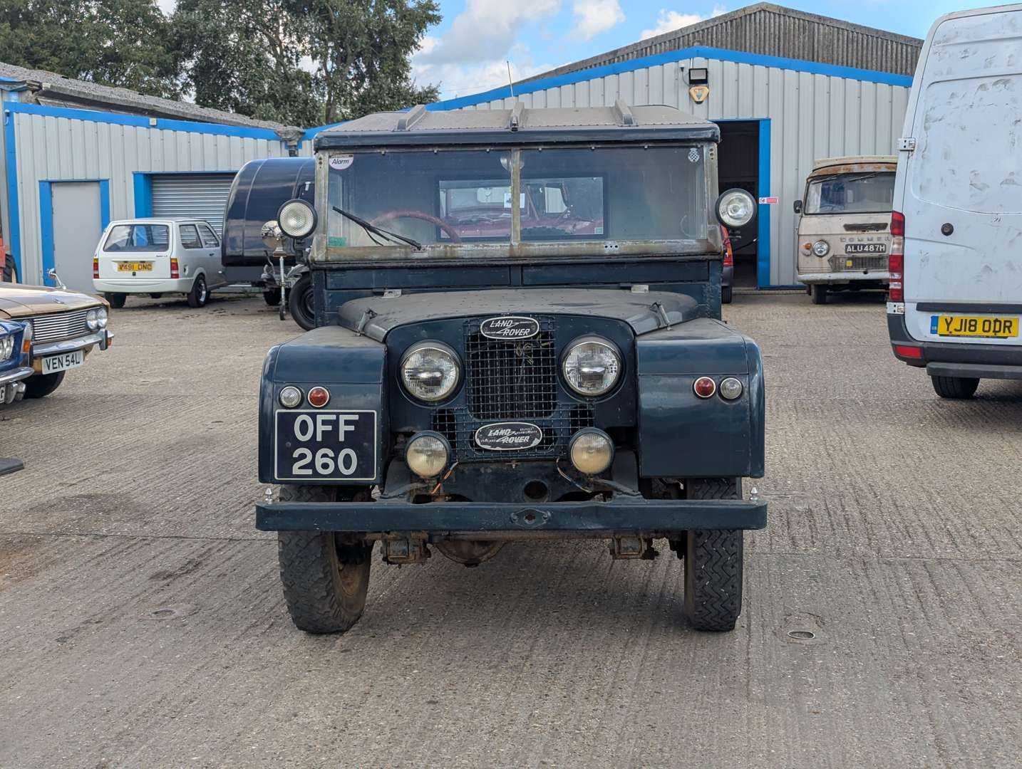 <p>1954 LAND ROVER SERIES 1 80"</p>