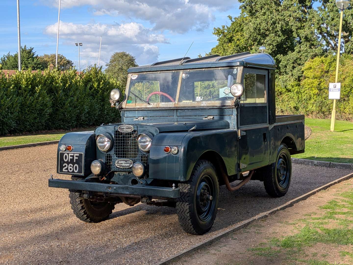 <p>1954 LAND ROVER SERIES 1 86"</p>