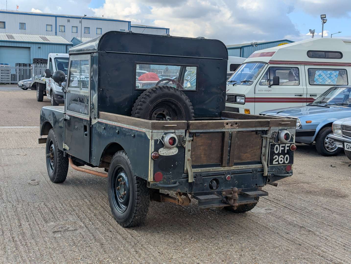 <p>1954 LAND ROVER SERIES 1 80"</p>