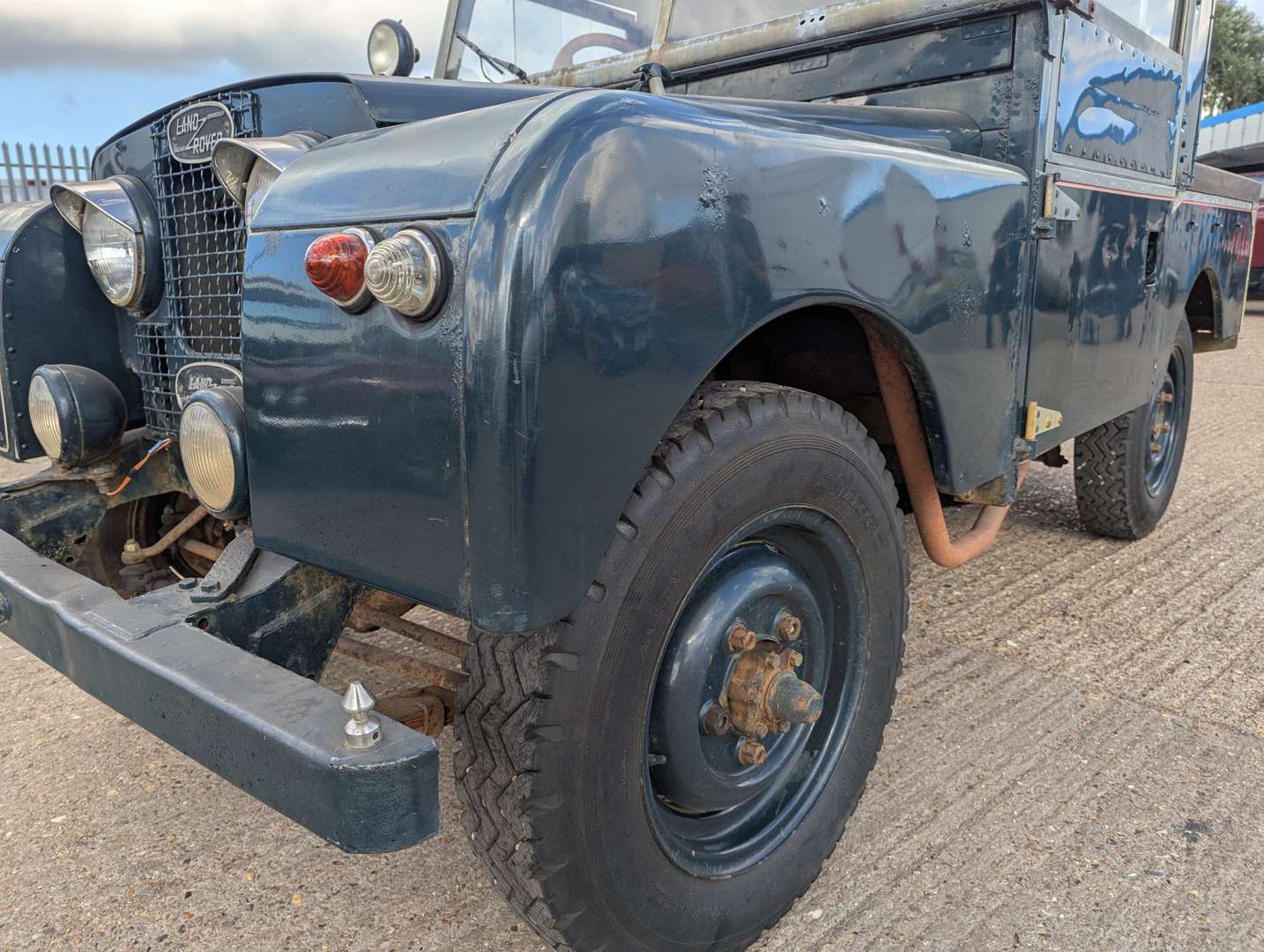 <p>1954 LAND ROVER SERIES 1 80"</p>