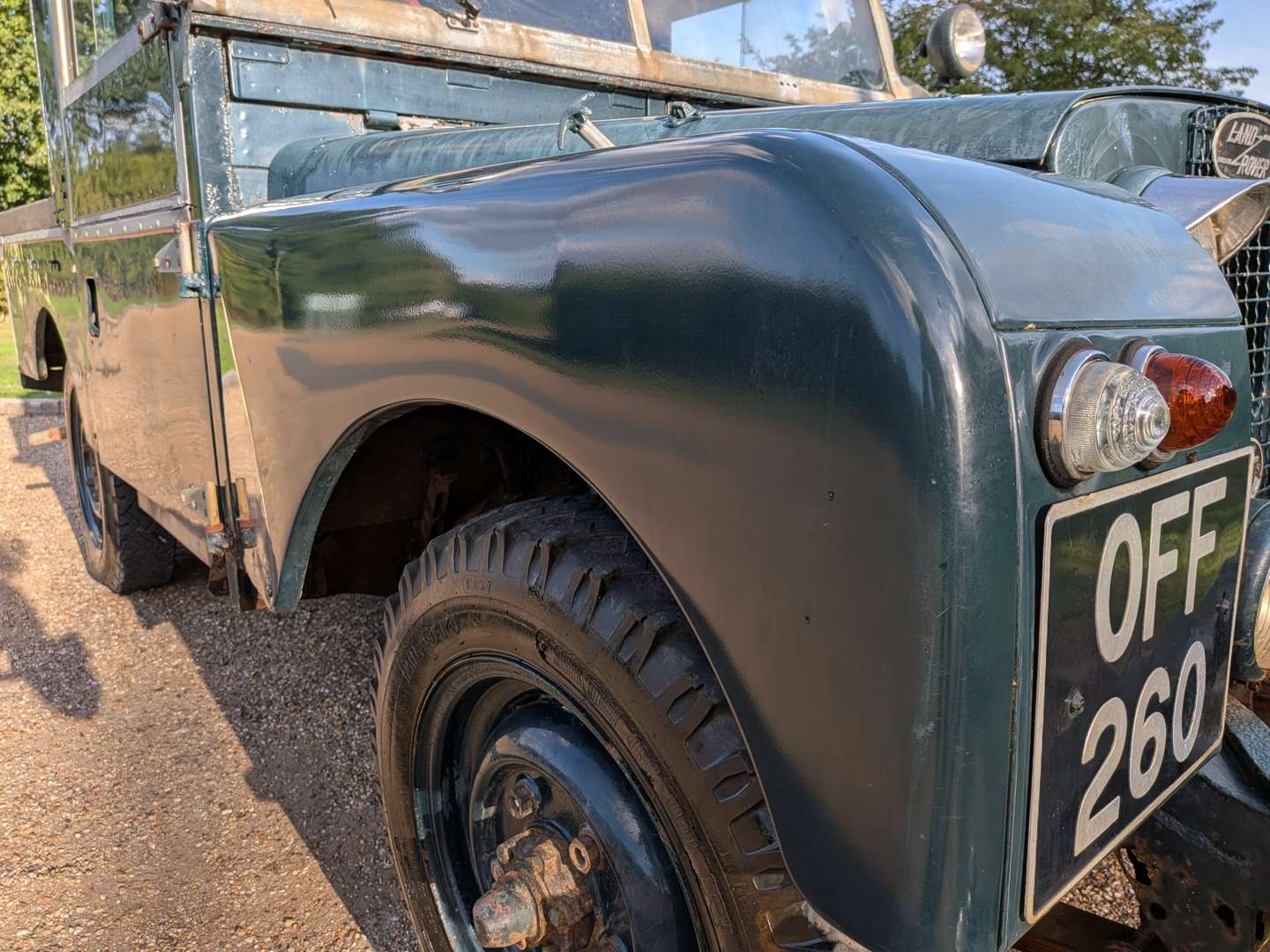 <p>1954 LAND ROVER SERIES 1 86"</p>