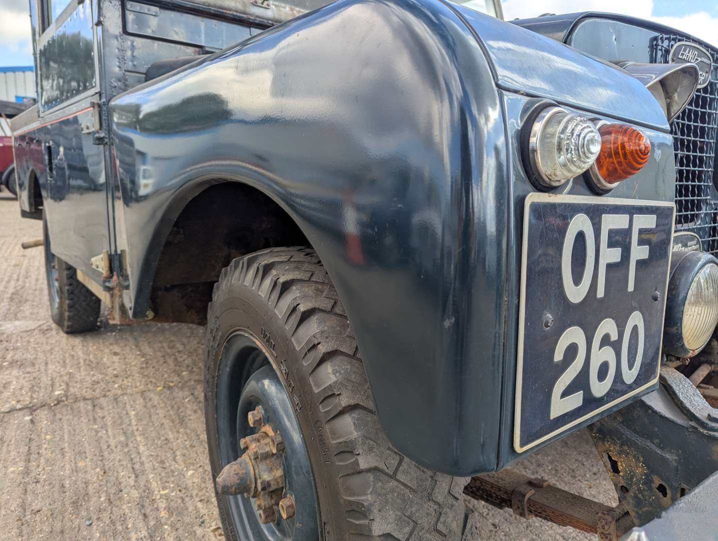 <p>1954 LAND ROVER SERIES 1 80"</p>