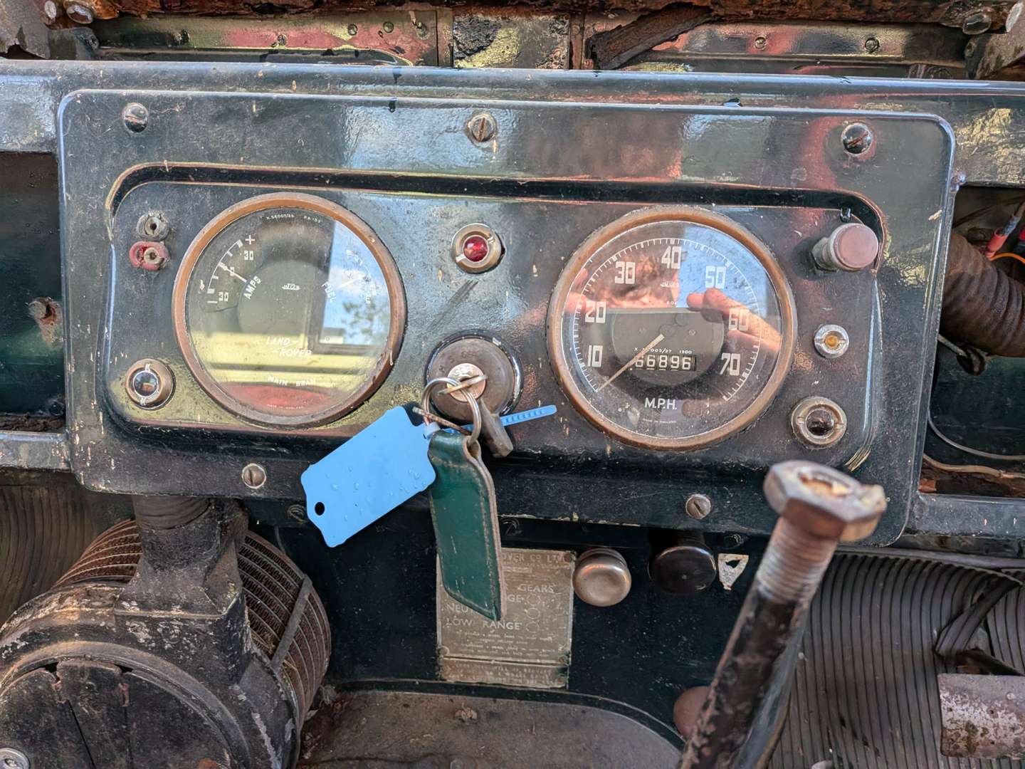 <p>1954 LAND ROVER SERIES 1 86"</p>
