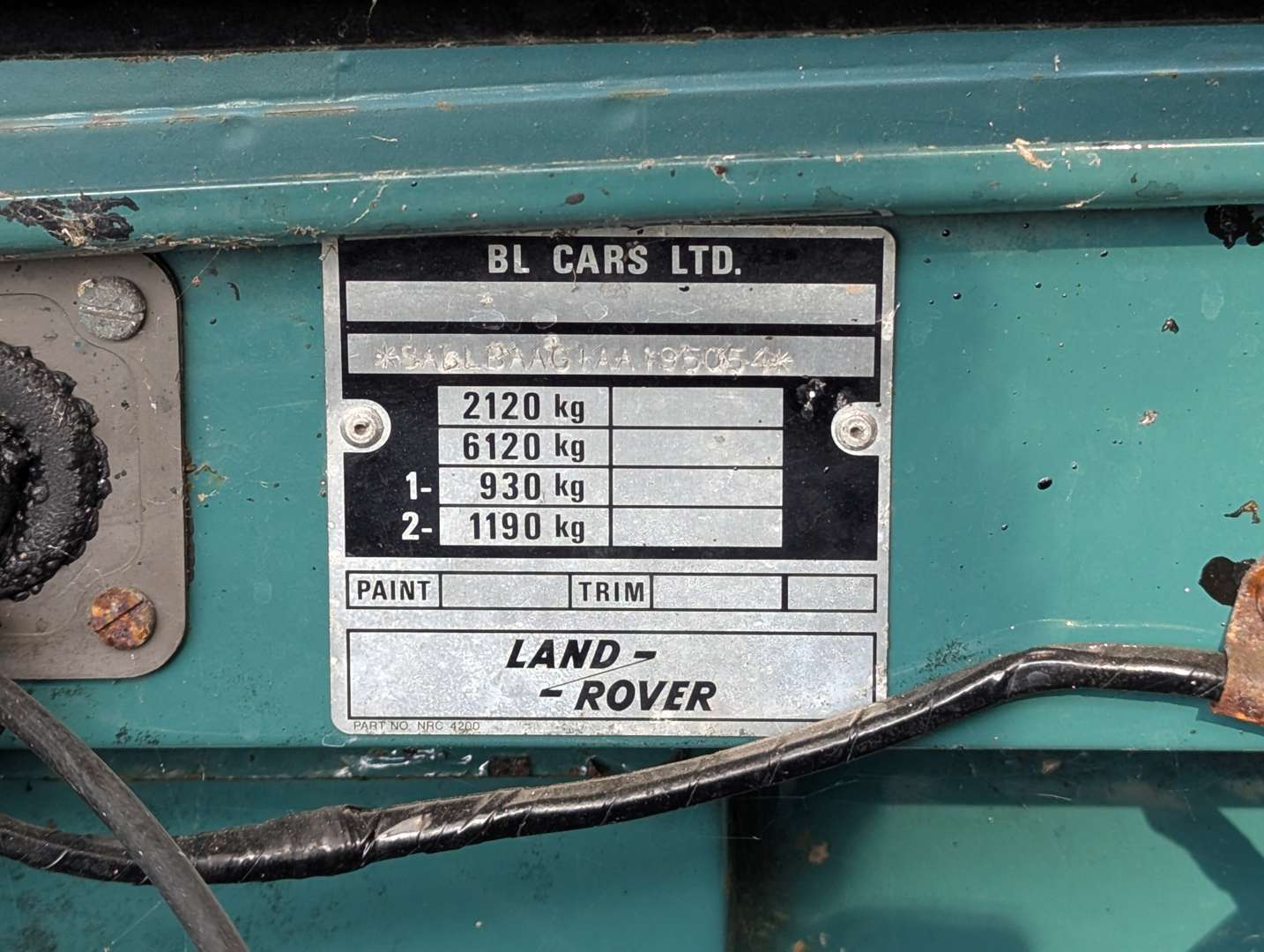 <p>1984 LAND ROVER SERIES 3 SWB</p>