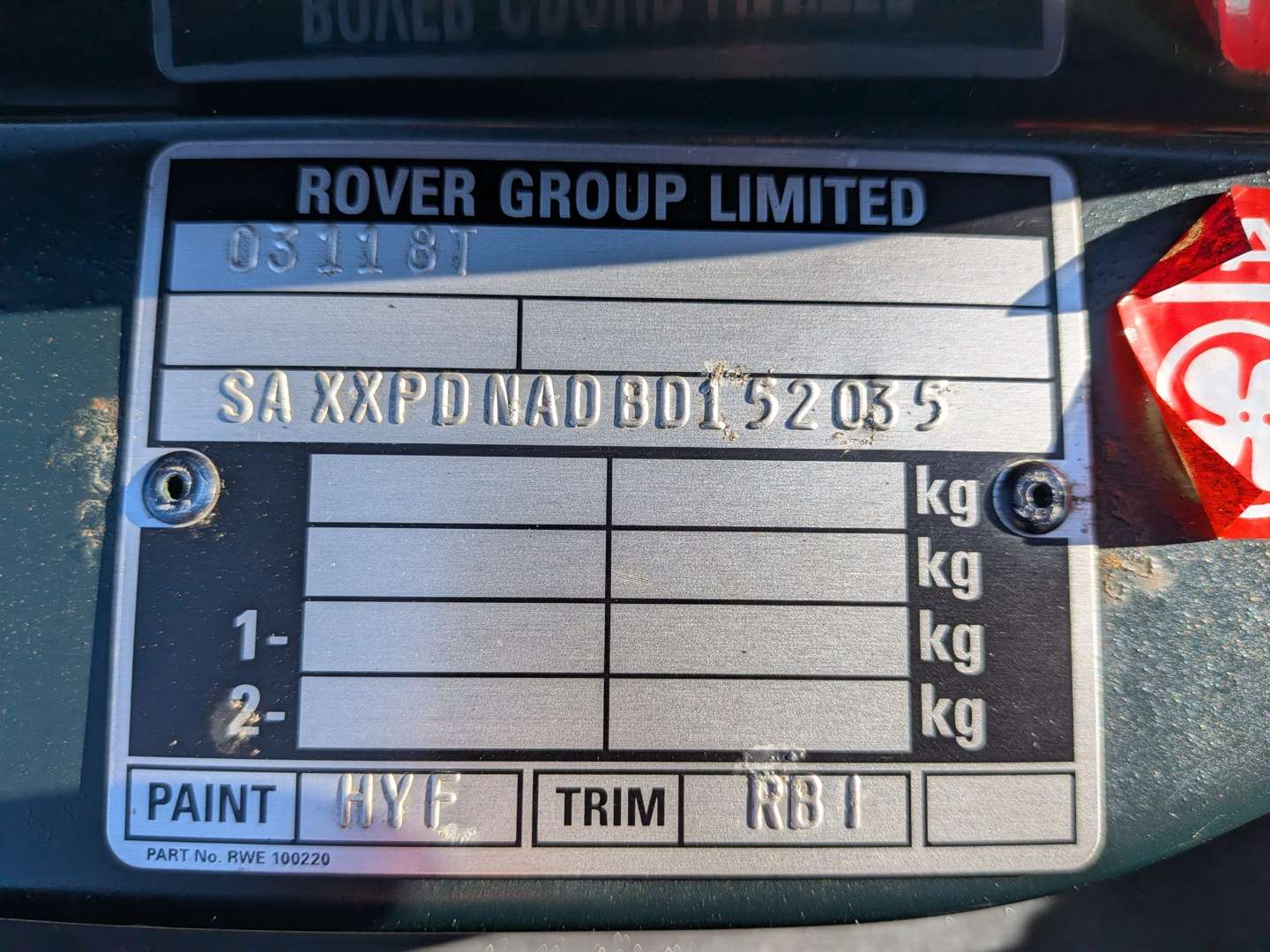 <p>1997 ROVER 100 ASCOT - 29K MILES FROM NEW</p>