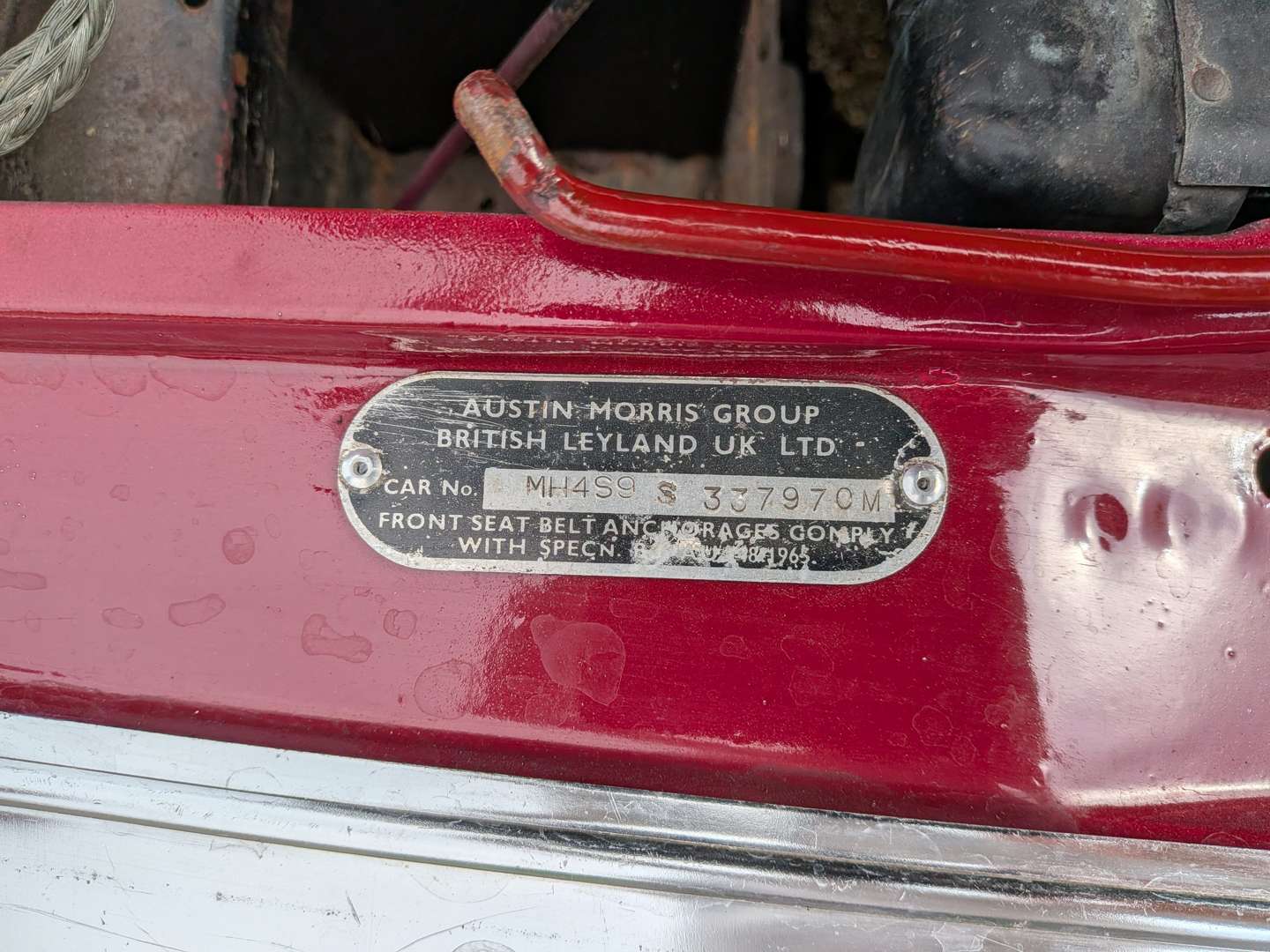 <p>1973 MORRIS MARINA 1.8 SDL</p>