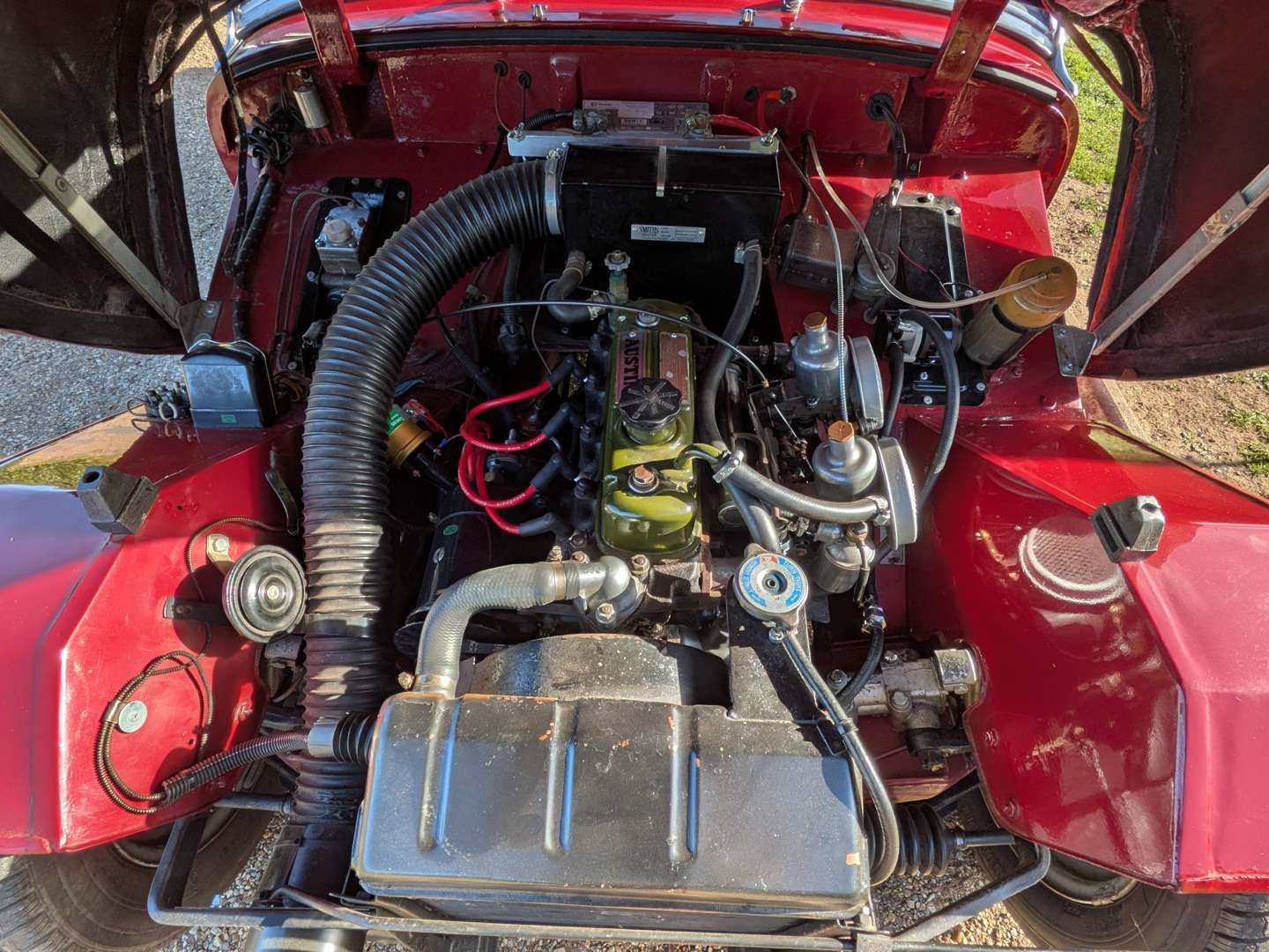 <p>1960 AUSTIN HEALEY FROGEYE SPRITE</p>