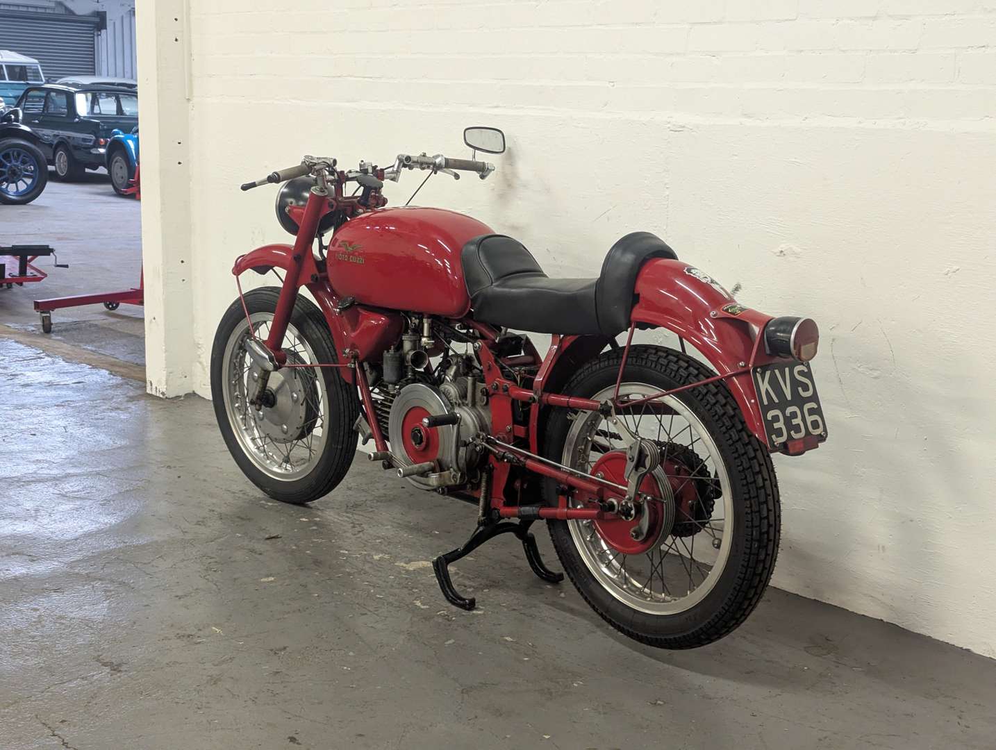 <p>1953 MOTO GUZZI FALCONE SPORT</p>