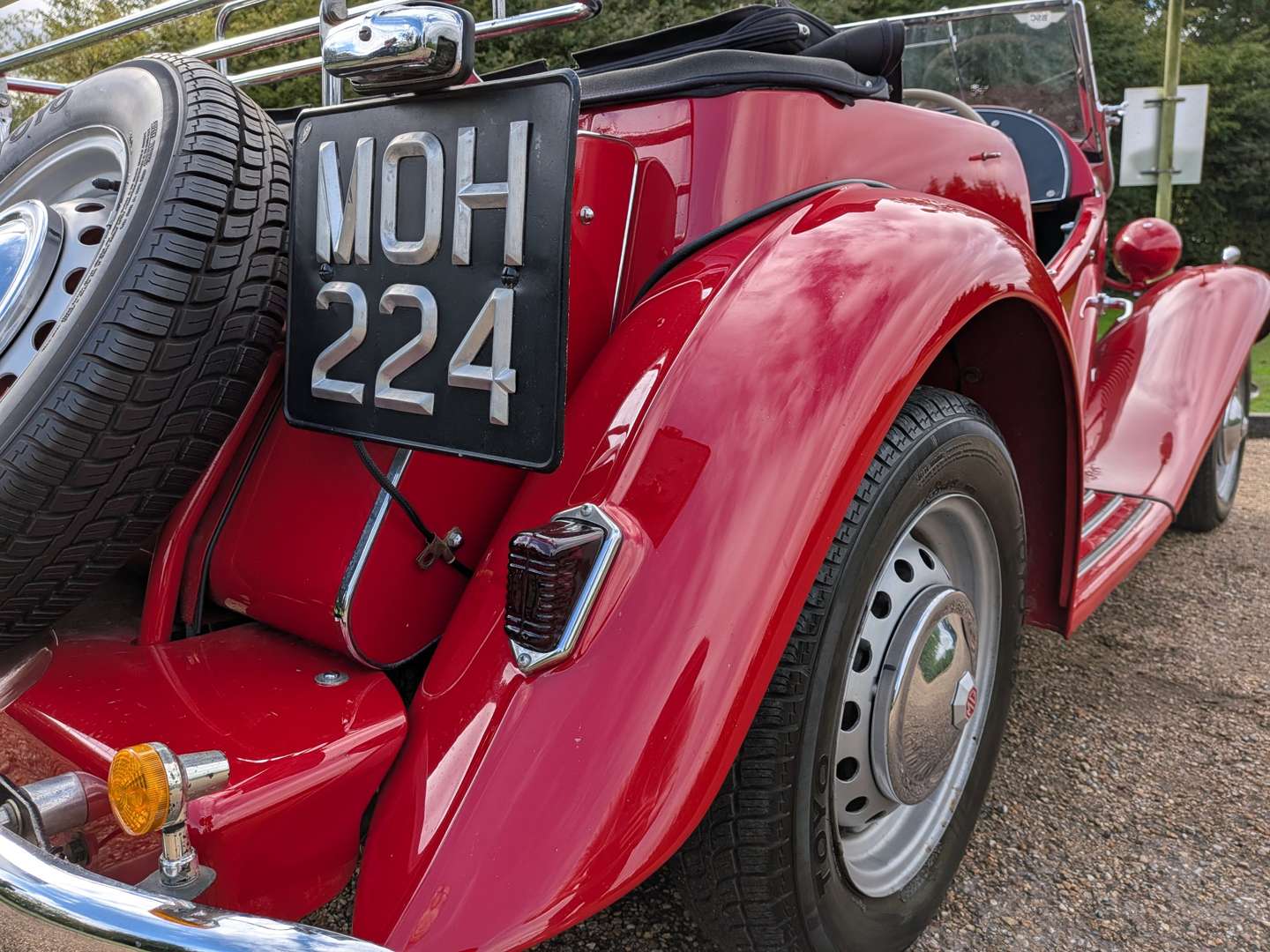 <p>1952 MG TD</p>