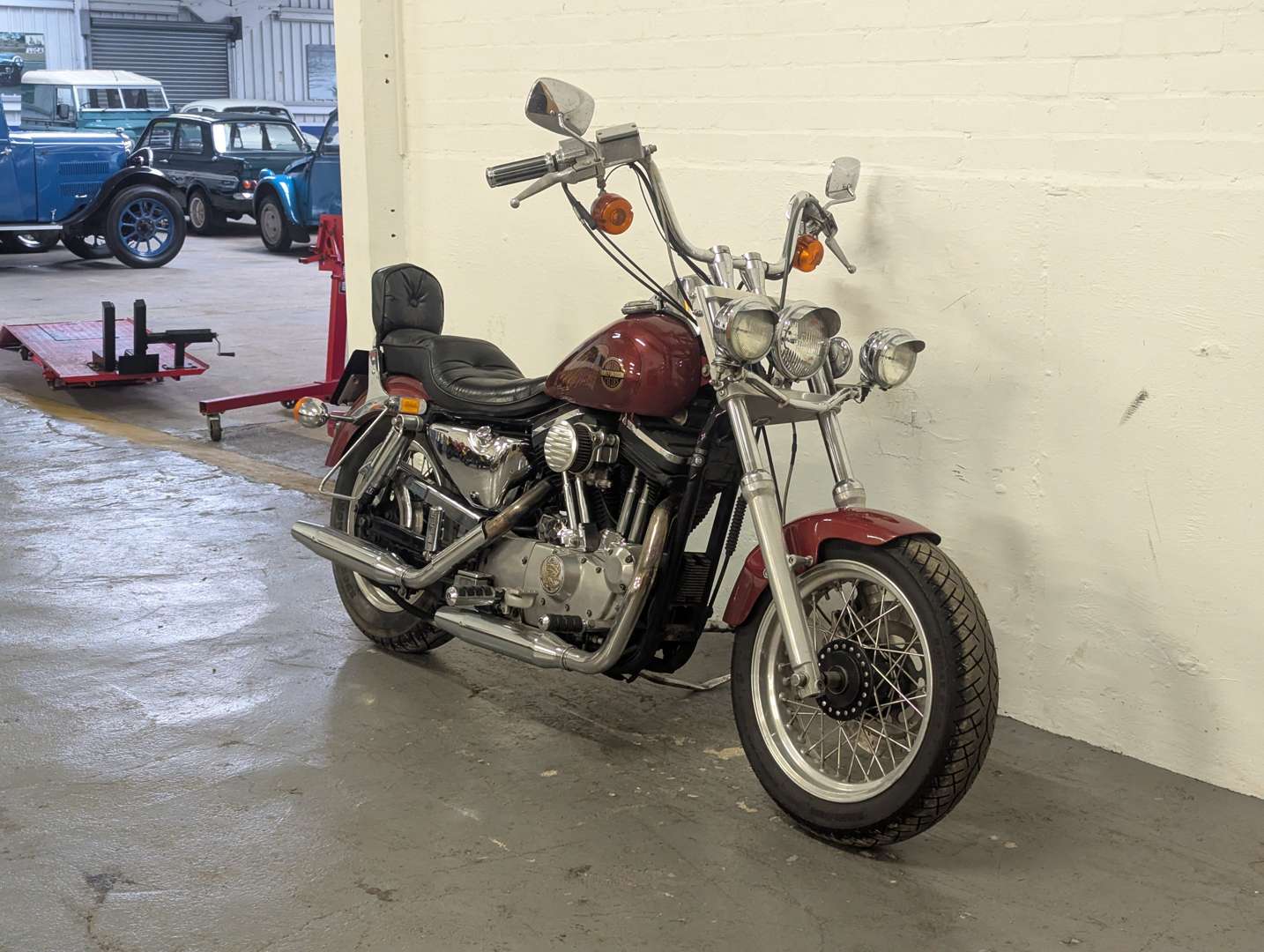 <p>1991 HARLEY DAVIDSON XLH1200 SPORTSTER</p>