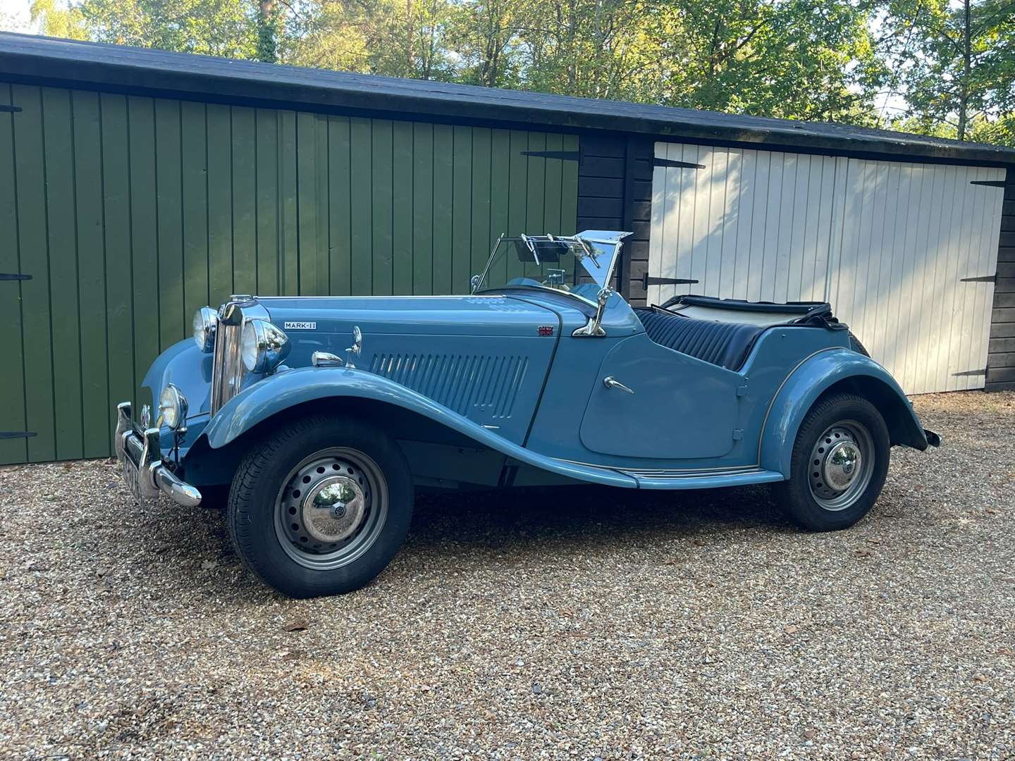 <p>1953 MG TD/C MKII COMPETITION</p>