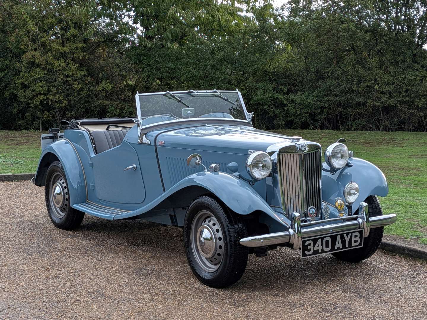 <p>1953 MG TD/C MKII COMPETITION</p>