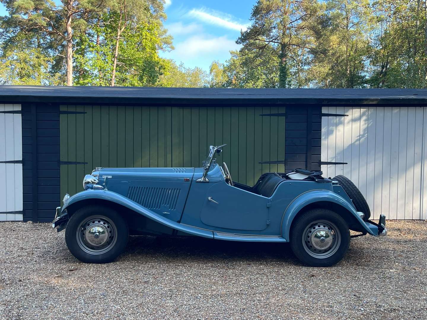 <p>1953 MG TD/C MKII COMPETITION</p>
