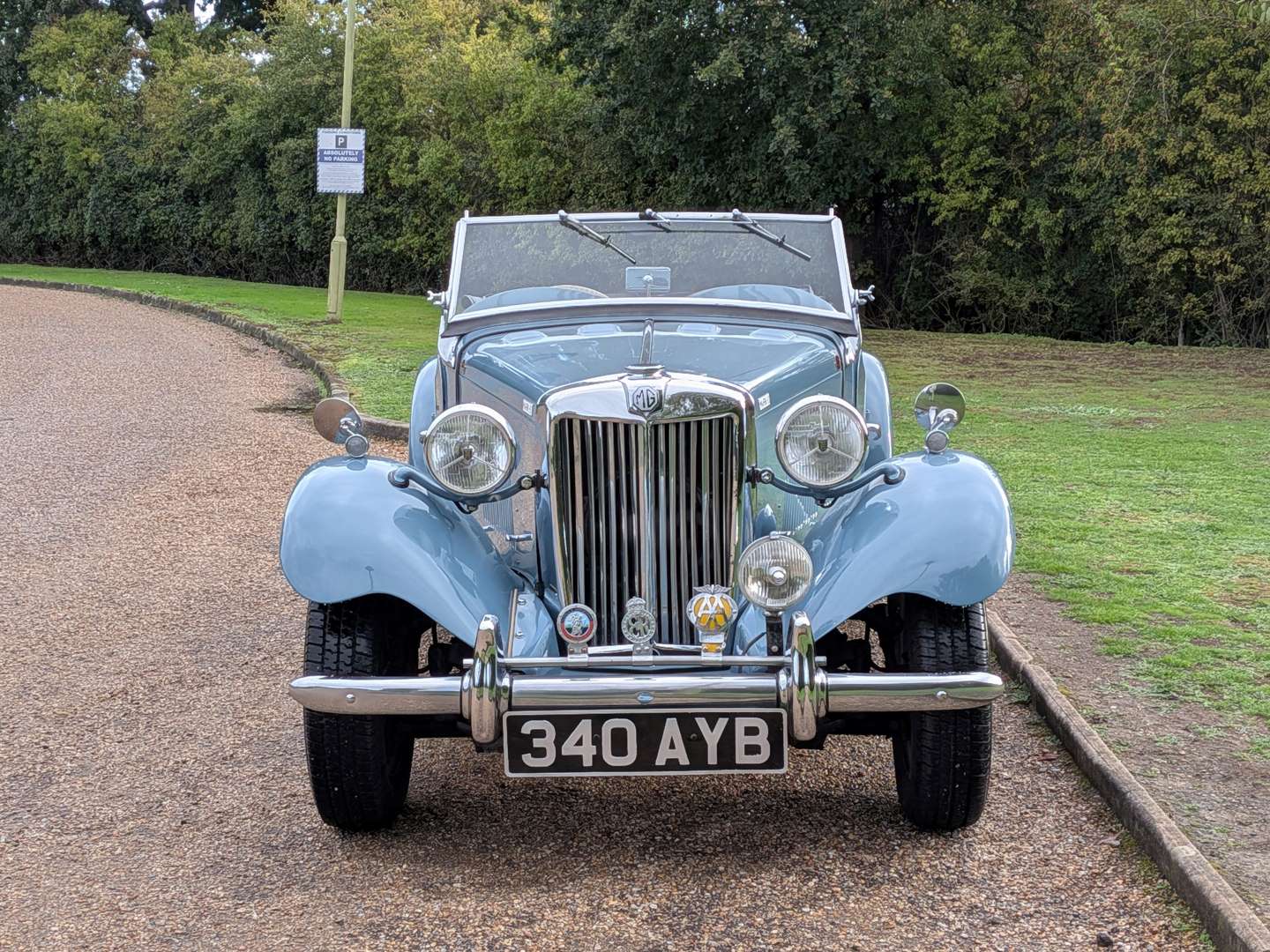 <p>1953 MG TD/C MKII COMPETITION</p>