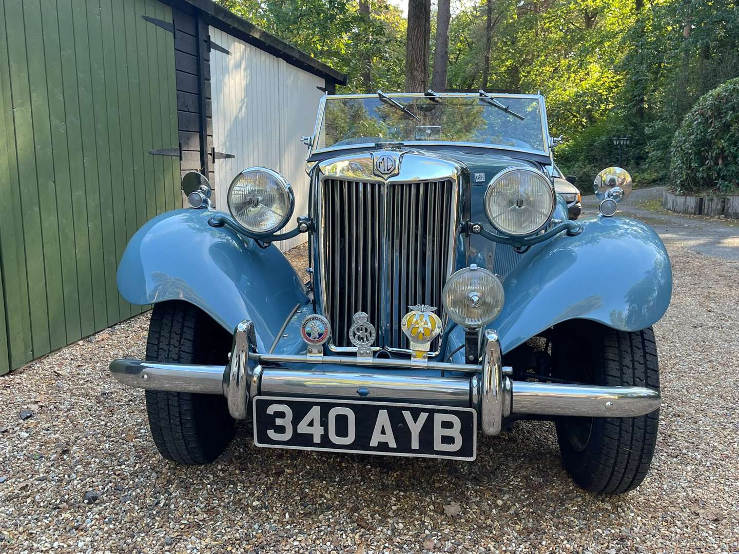 <p>1953 MG TD/C MKII COMPETITION</p>