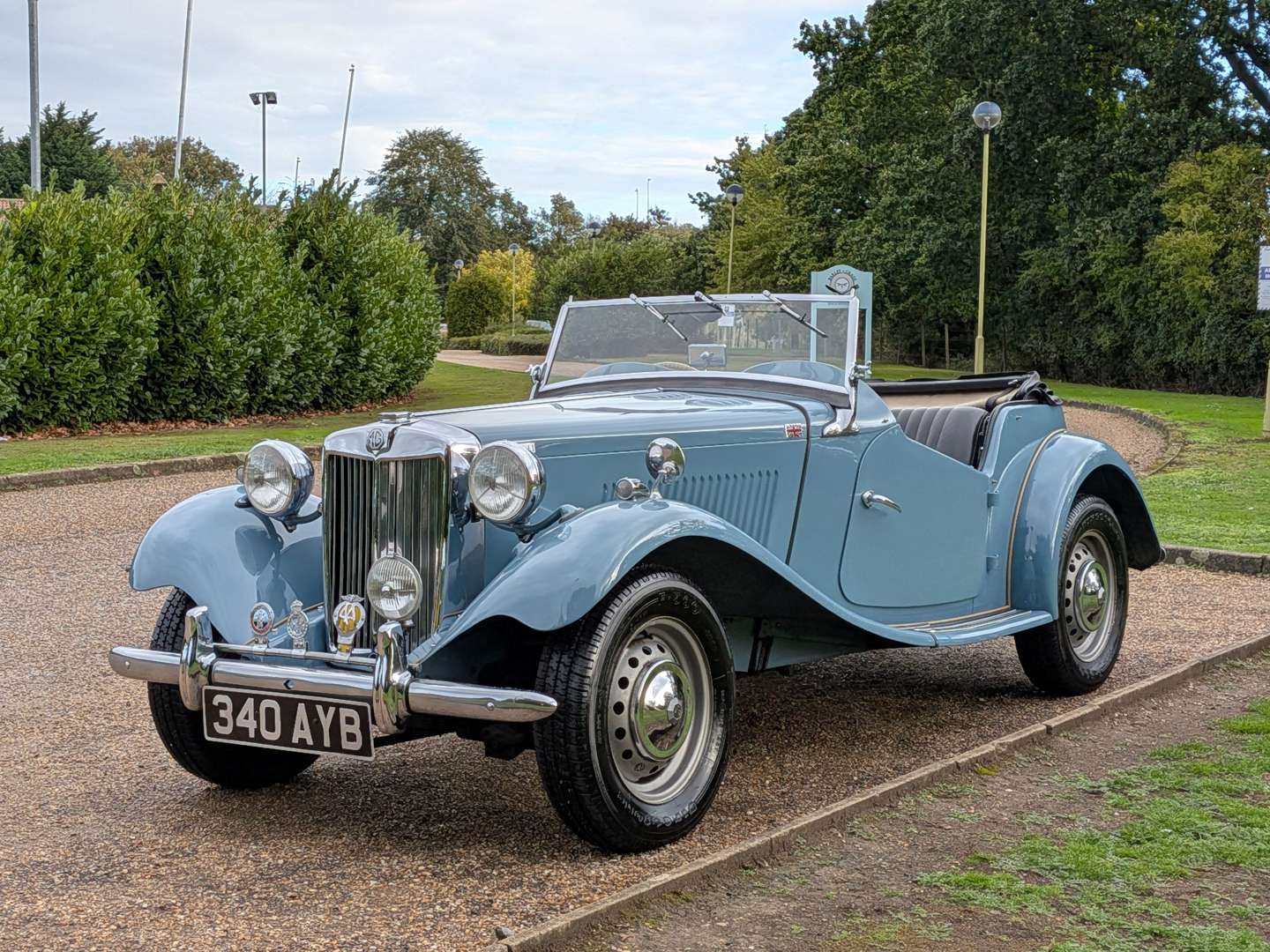 <p>1953 MG TD/C MKII COMPETITION</p>