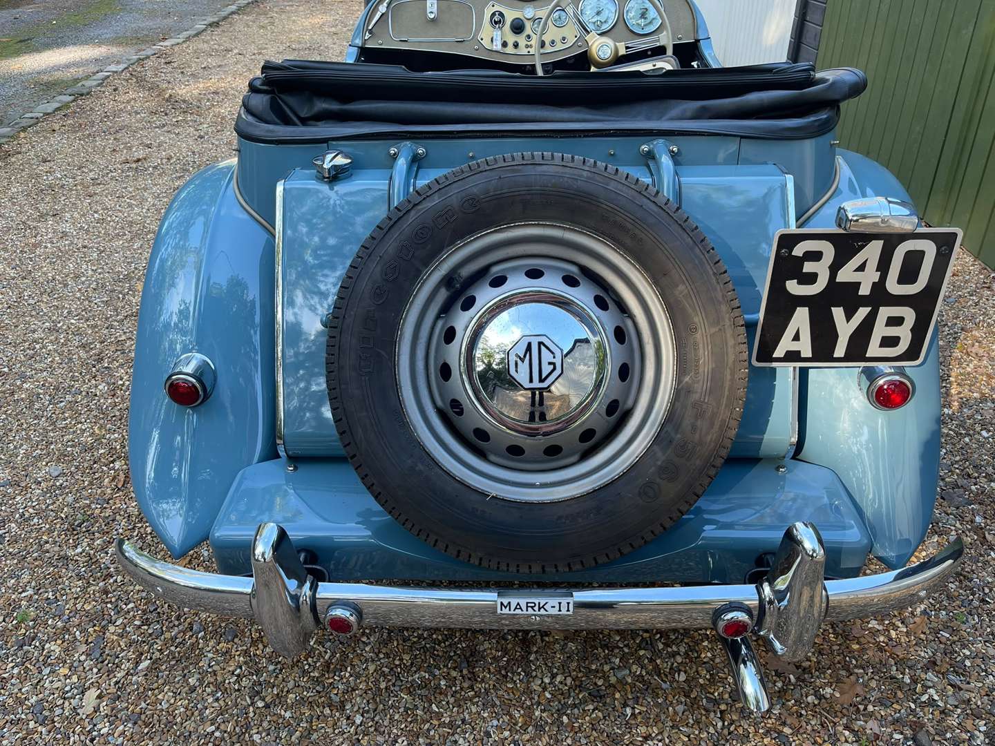<p>1953 MG TD/C MKII COMPETITION</p>