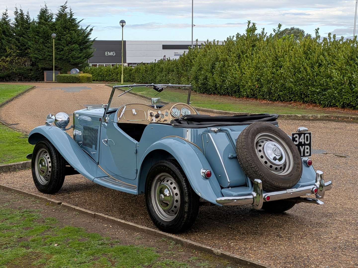 <p>1953 MG TD/C MKII COMPETITION</p>