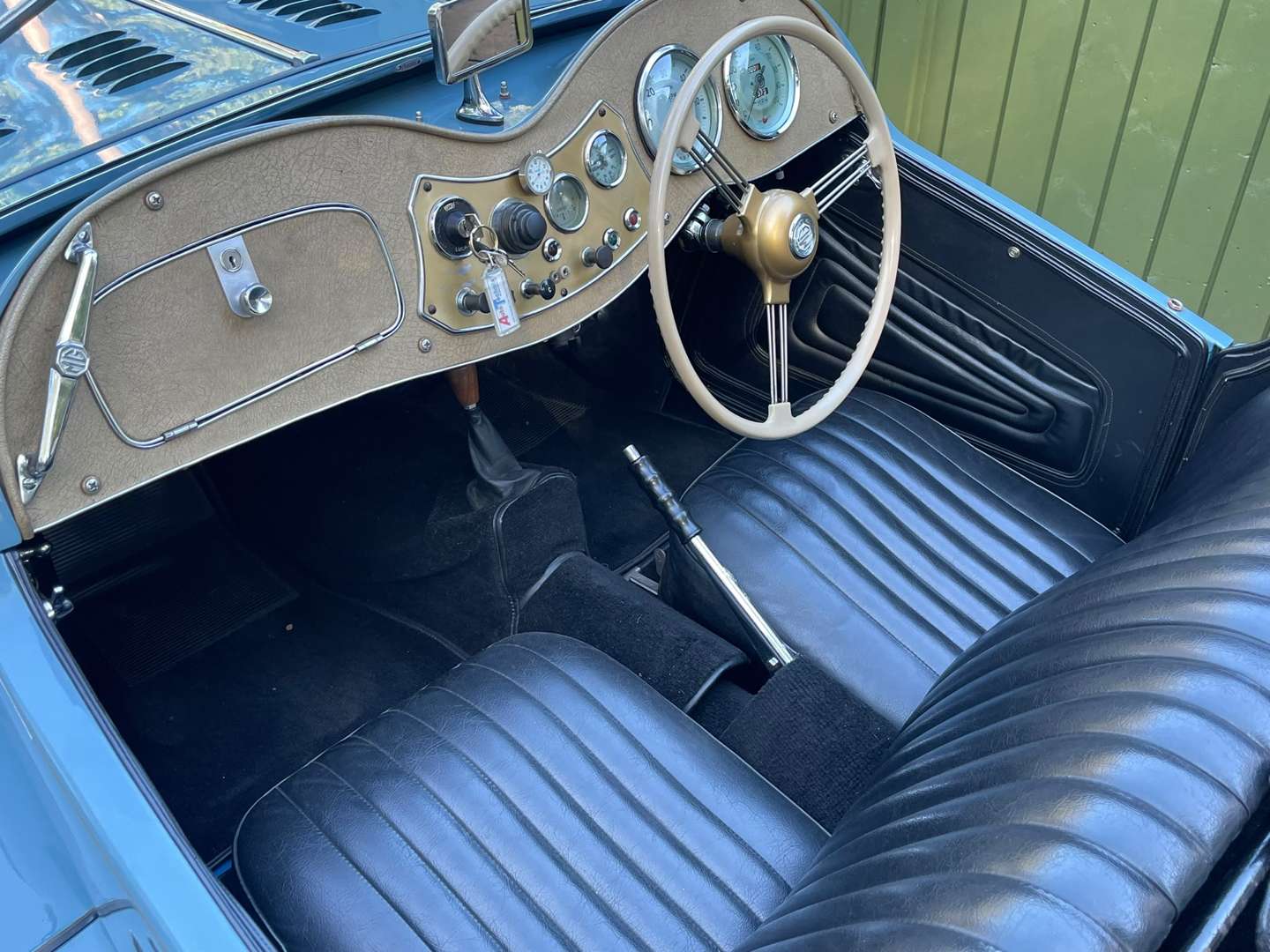 <p>1953 MG TD/C MKII COMPETITION</p>