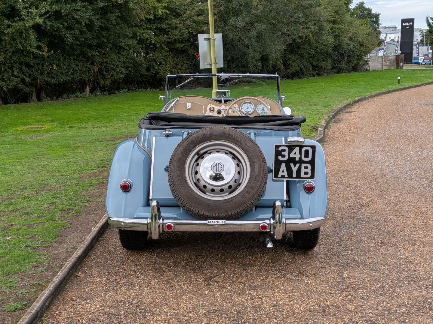 <p>1953 MG TD/C MKII COMPETITION</p>