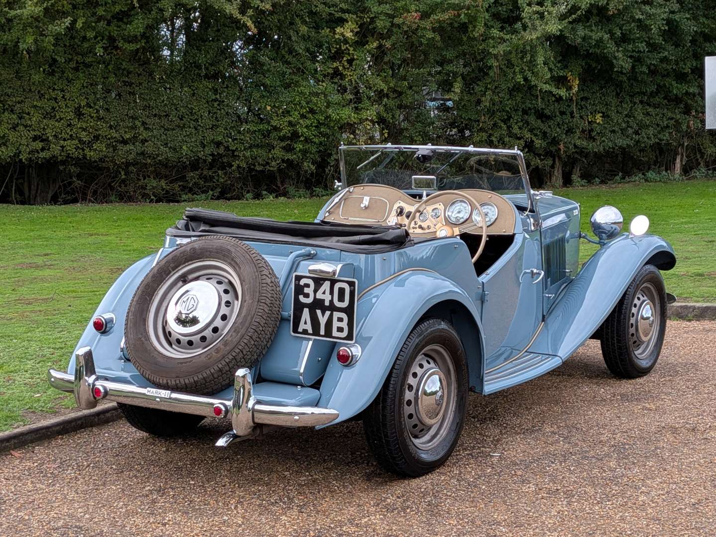 <p>1953 MG TD/C MKII COMPETITION</p>
